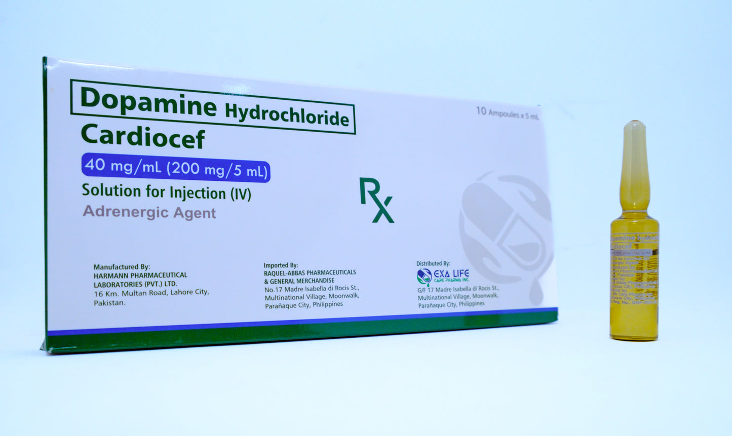 CARDIOCEF Dopamine Hydrochloride