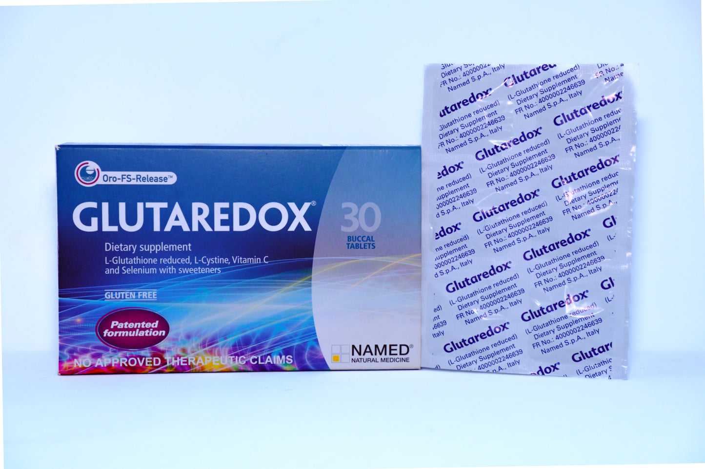 GLUTAREDOX L-Glutathione + Vit. C + L-Cysteine + Selenium + Sweeteners